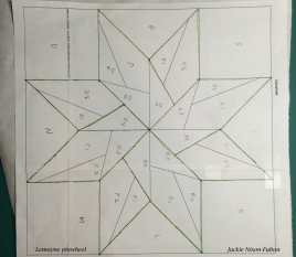 Lemoyne pinwheel full size pattern copy